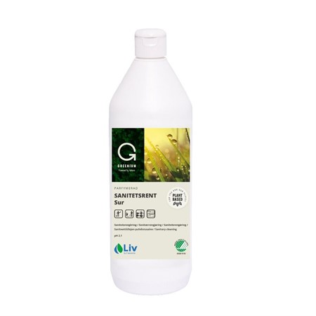 Liv Greenium Sanitetsrent Sur pH2,1 1L
