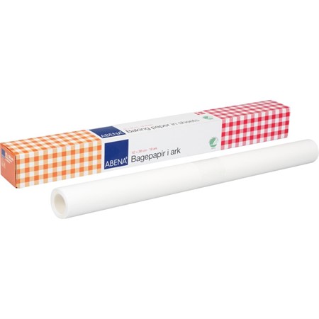 Bakplåtspapper ark 42 x 38 18 ark/frp Abena
