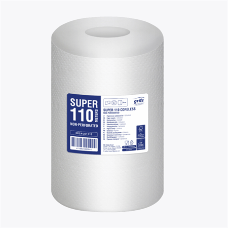 Torkrulle Grite Mini Super 110 utan hylsa vit M1