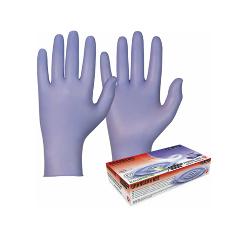 Engångshandske Nitril puderfri indigo Soft Nitrile™ S Granberg 622