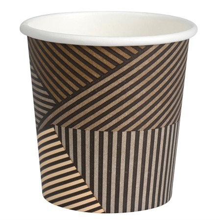 Kaffebägare Lines,papp,  12cl, 50 st/rör