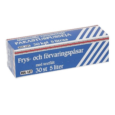 Fryspåse LDPE 5L i kartongdispenser