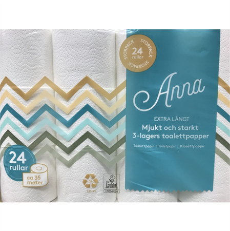 Toapapper Anna Exclusive 3-lags 33m T4