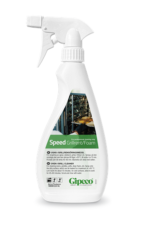 Speed ugns/grillrent foam pH14 500ml Gipeco