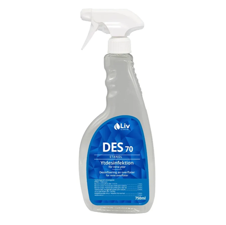 Ytdesinfektion Liv Des 70 750ml
