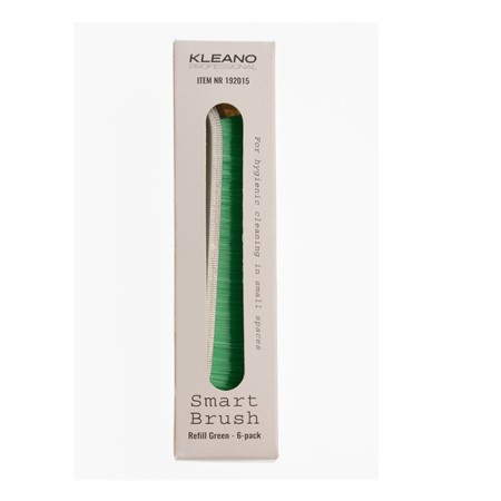 Sanitetsborste Kleano Smart Brush refill grön 6-p