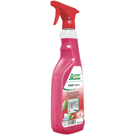 Sanitetsrent Sanet Spray pH2,2 750 ml Green Care Professional