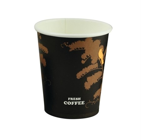 Kaffebägare papper 25cl Ø80mm 50x20 st/kart