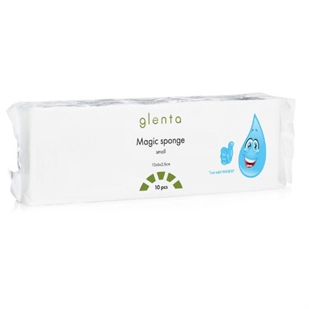 Mirakelsvamp 100x60 vit Glenta Magic Sponge