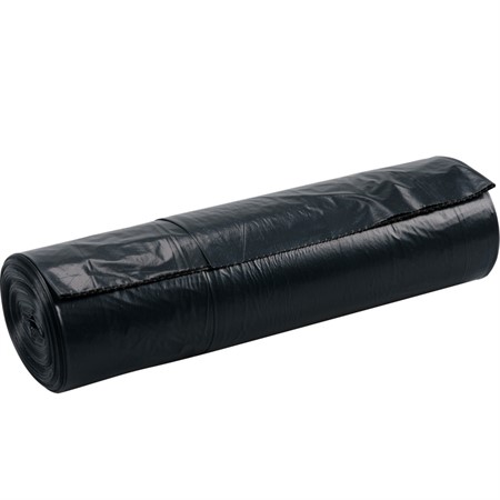 Insatssäck reg 180L 40 my LDPE svart