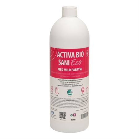 Activa Bio Sani ECO, sanitetsrent 1L x 6 st