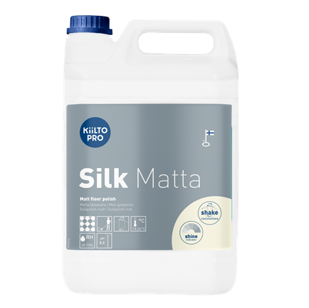 Silk Matta golvpolish pH8,5 5L Kiilto Pro