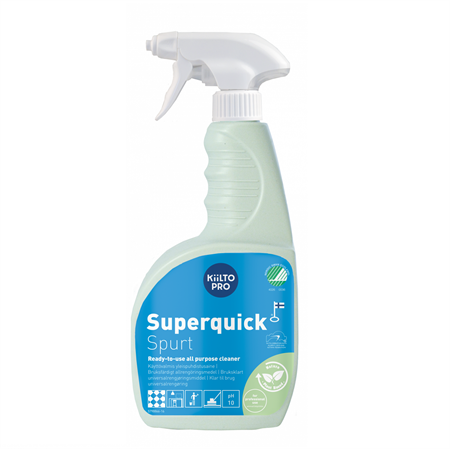Superquick Spurt allrent spray pH10 750ml Kiilto Pro