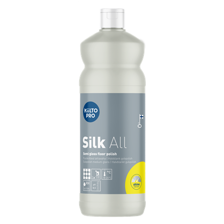 Silk All golvpolish pH8,5 1L Kiilto Pro