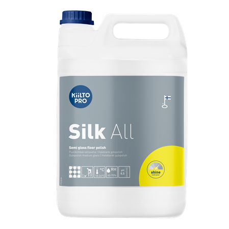 Silk All golvpolish pH8,5 5L Kiilto Pro
