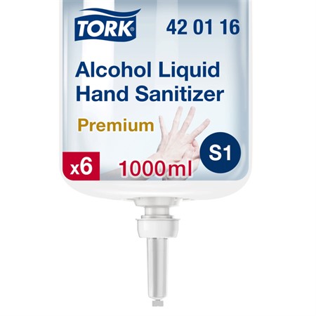 Tork Alkohol Flytande handdesinfektion S1 1L