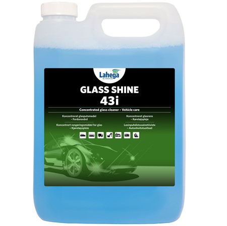 Glass Shine 43i, Lahega, 5 L x 2 st