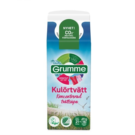 Grumme flytande kulörtvätt 750ml