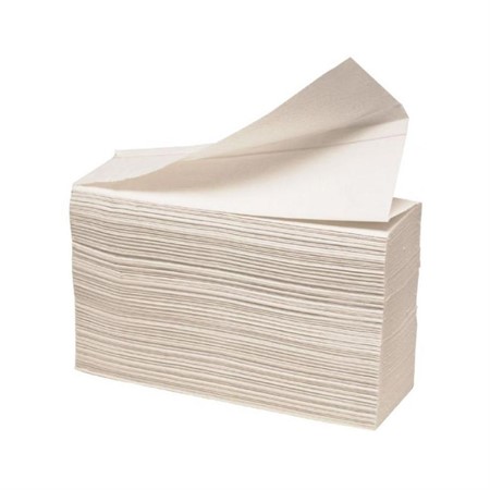 Pappershandduk Abena Exellent W-fold 2-lags Vit H2