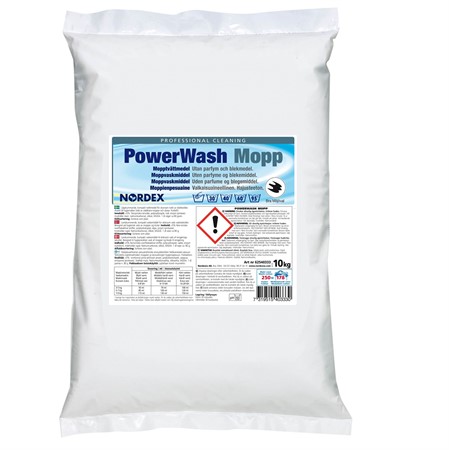 Tvättmedel PowerWash Mopp Nordex 10kg