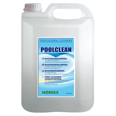 Bassängtvätt Poolclean pH9,2 5L Nordex