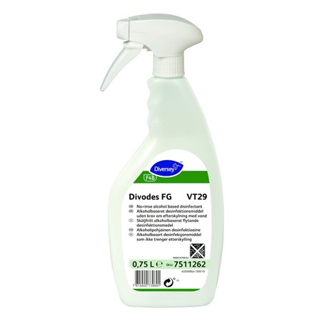 Divodes FG VT29 ytdesinfektion spray 750ml