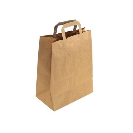 Bärkasse papper 26L Brun 200/fp
