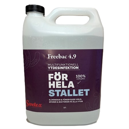 Freebac 4,9 stall 5L