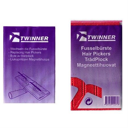 Trådplock röda remsor till Twinner 4-pack