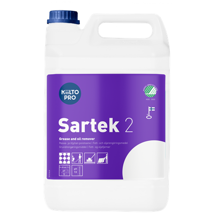 Sartek2 grovrent 5L Kiilto Pro