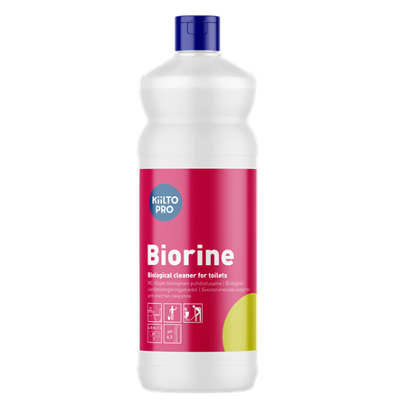 Biorine Sanitetsrent med luktkontroll 1L Kiilto Pro